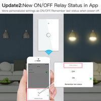 MOES WiFi inteligentny włącznik światła RF433 bez przewodu neutralnego pojedynczy ogień inteligentne życie Tuya kontrola aplikacji współpracuje z Alexa Google Home 110/220V 3